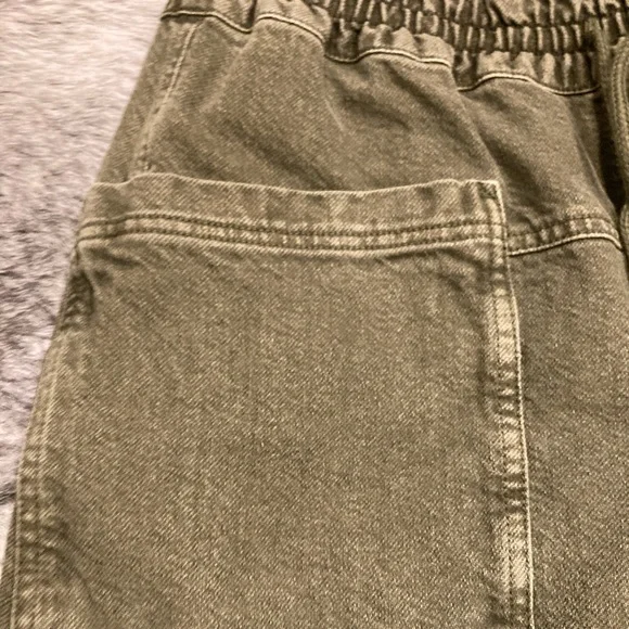 Olive Green Maxi Skirt - Picture 4 of 7